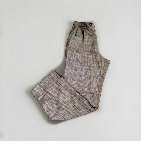 Missoni Vintage Linen/Silk Blend Mens Highrise Trousers Pants Size 50-34 - Picture 4 of 11